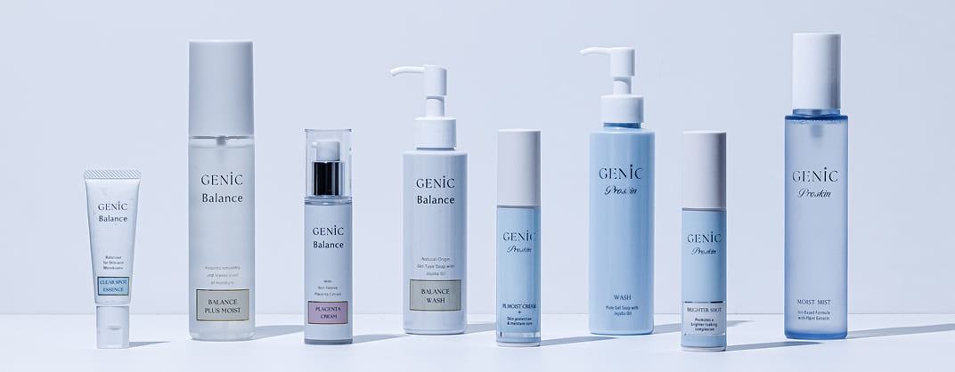 肌と肌常在菌のチカラを育てる、次世代の肌環境ケア化粧品シリーズ。